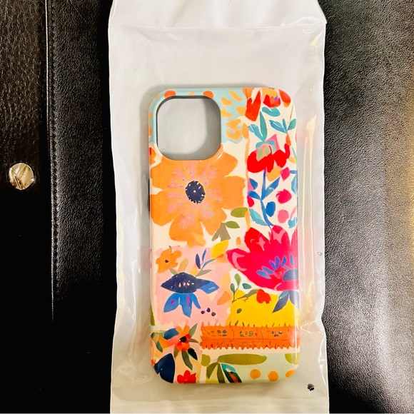iPhone 13 Pro Jewel Tone Easter Spring Floral Folk Art Gift Nature Lover Pho… - Picture 4 of 4